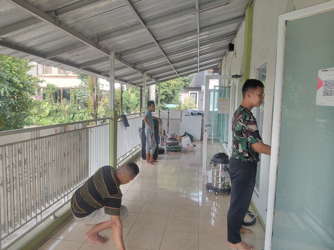 Kepedulian Sosial TMMD, Mushala di Gardenia Dibersihkan Bersama