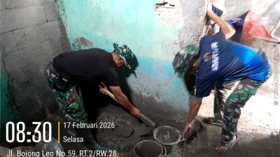 Progres RTLH Capai 41 Persen, TMMD Kodim Depok Terus Bergerak