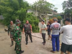 Hari Ke-7 TMMD Kodim Depok, Wadansatgas Monitoring Lokasi Sasaran