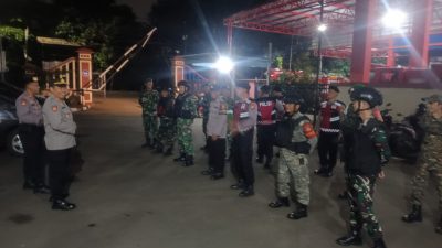 Koramil 06/Cimanggis dan Polsek Gelar Patroli Gabungan, Wilayah Cimanggis–Tapos Depok Kondusif