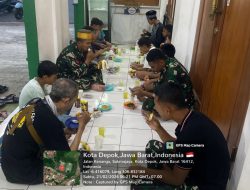 Hangatnya Kebersamaan, H+12 TMMD Diisi Buka Puasa dan Tarawih Bersama