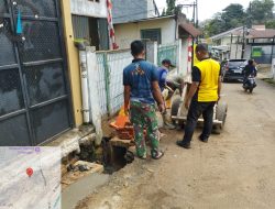 TMMD Ke-127 Kodim 0508/Depok Kebut Pembangunan Drainase di Cilodong, Progres Capai 90 Persen