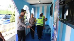 Kapolres Priok Cek Pos Pam, Pos Terpadu dan Pos Yan, Pastikan Mudik Aman Keluarga Bahagia