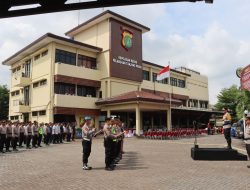 Apel Gabungan dan Halal Bihalal Polres Pelabuhan Tanjung Priok Berlangsung Khidmat, Kapolres Tekankan Profesionalisme dan Kamtibmas