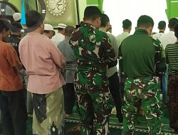 Di Balik Pembangunan TMMD, TNI dan Warga Sukamaju Bersatu dalam Ibadah Ramadan