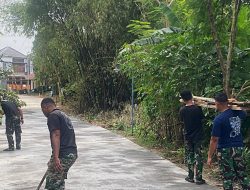 TMMD Ke-127 Depok Percepat Pengerasan Jalan GDC Gardenia, Progres Capai 90 Persen