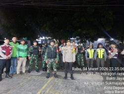 Koramil Sukmajaya dan Polsek Gelar Patroli Gabungan, Situasi Kamtibmas Depok Kondusif