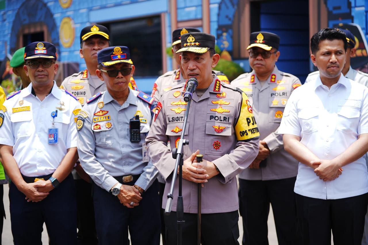 Kapolri Prediksi Puncak Arus Mudik 17–20 Maret, Keselamatan Jadi Prioritas