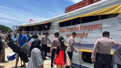 Pospam Ops Ketupat Jaya 2026 Polres Kepulauan Seribu Siap Layani Mudik dan Wisata, Layanan Darurat 110 Disiagakan