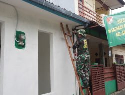 Program TMMD Depok Bawa Harapan Baru, Rumah Ujang Nyaris Selesai