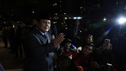 Prabowo Hadiri Resepsi El Rumi–Syifa Hadju, Tegaskan Persahabatan dan Sampaikan Doa Pernikahan