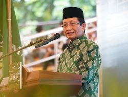 Menag Nasaruddin Umar Tekankan Kolaborasi Ormas di Muktamar Mathla’ul Anwar, Singgung Tantangan Global