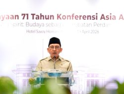 Menbud: Kebudayaan Kunci Perdamaian Global di Peringatan 71 Tahun KAA