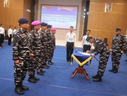 Kodaeral IV Tegaskan Seleksi Bersih, Casis TNI AL Teken Pakta Integritas