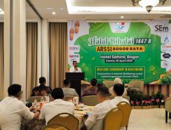 ARSSI Bogor Raya Perkuat Sinergi Layanan Kesehatan di Momentum Halal Bihalal