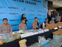 Polres Bekasi Kota Bongkar 80 Kasus Narkoba, 98 Tersangka Ditangkap dalam Empat Bulan