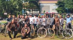 Sentuhan Nostalgia Ontel Ramaikan Suasana CFD Kota Depok Bersama Wakil Walikota Di acara TVRI Fun Walk “Bola Gembira”