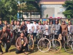Sentuhan Nostalgia Ontel Ramaikan Suasana CFD Kota Depok Bersama Wakil Walikota Di acara TVRI Fun Walk “Bola Gembira”