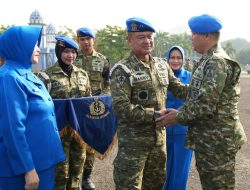 17 Prajurit Puspomal Naik Pangkat, Danpuspomal Tekankan Profesionalisme dan Integritas
