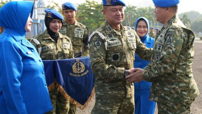 17 Prajurit Puspomal Naik Pangkat, Danpuspomal Tekankan Profesionalisme dan Integritas