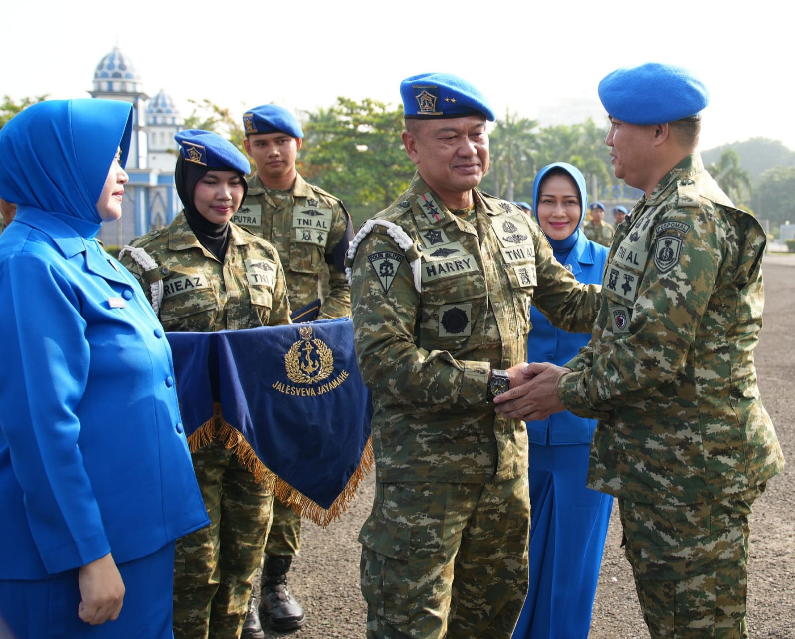 17 Prajurit Puspomal Naik Pangkat, Danpuspomal Tekankan Profesionalisme dan Integritas
