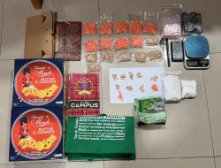 Satresnarkoba Jakpus Amankan 1 Kg Sabu dan 1.694 Ekstasi dari Kos di Kemayoran
