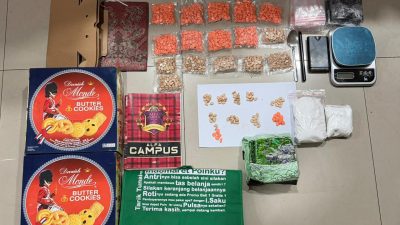 Satresnarkoba Jakpus Amankan 1 Kg Sabu dan 1.694 Ekstasi dari Kos di Kemayoran