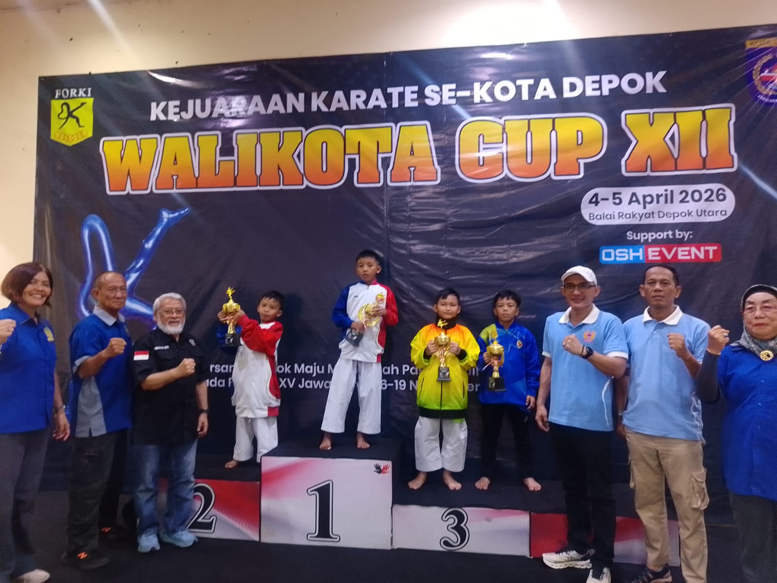 Meriah! Wali Kota Cup XII Depok Jadi Ajang Lahirkan Atlet Karate Unggulan