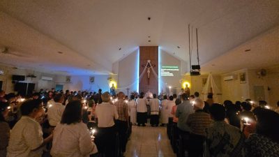 Vigili Paskah di Komplek Kodam Kalideres Jadi Momentum Penguatan Iman dan Kerukunan