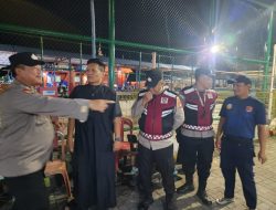 Patroli Gabungan Polsek Kepulauan Seribu Utara Gencarkan Sosialisasi Layanan 110