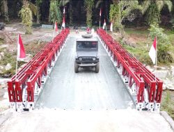 Jembatan Dolok Maraja Rampung, Akses Warga Kembali Lancar