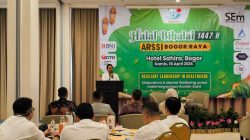 ARSSI Bogor Raya Perkuat Sinergi Layanan Kesehatan Lewat Halal Bihalal
