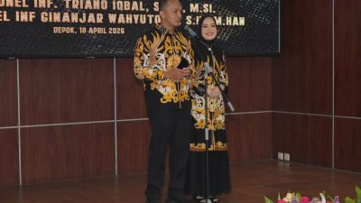 Dandim Baru 0508/Depok Tancap Gas, Kolonel Ginanjar Fokus Pahami Wilayah dan Perkuat Sinergi