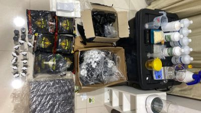 Polda Metro Jaya Bongkar Lab Gelap Tembakau Sintetis di Jakpus