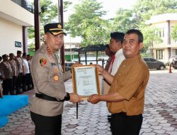 Warga Bantu Ungkap Narkotika, Polres Jakpus Beri Penghargaan