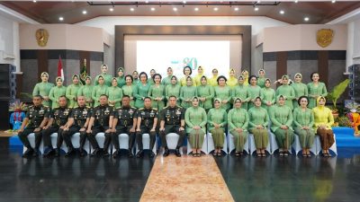 HUT ke-80 Persit KCK, Pangdam Jaya Soroti Peran Keluarga Prajurit dalam Ketahanan Sosial