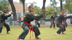 Uji Ketangguhan Prajurit, Kodam Jaya Gelar Kenaikan Tingkat Sabuk Hitam PSM di Korem 051/WKT