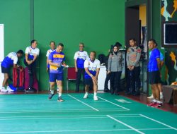 Kapolda Jabar dan Kajati Kompak Badminton, Sinergi Makin Kuat