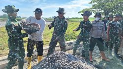 Keringat yang Menyatukan: Kisah Hangat TMMD di Desa Godo