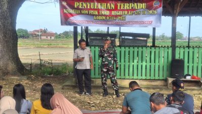 TMMD Kodim Pati Dorong Produktivitas Petani Lewat Edukasi Pertanian