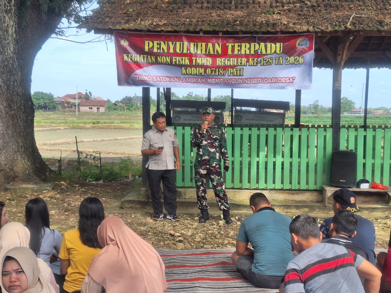 TMMD Kodim Pati Dorong Produktivitas Petani Lewat Edukasi Pertanian