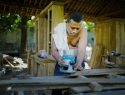 TMMD 128 Dorong Kemandirian Warga, Keterampilan Pertukangan Ikut Tumbuh