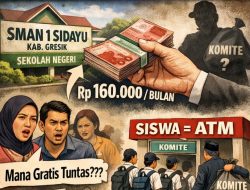 Pungutan Komite Diduga Masih Terjadi di SMAN 1 Sidayu, Program Pendidikan Gratis Dipertanyakan