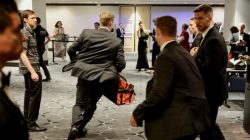 Pengawal Donald Trump Tertembak di Acara White House Correspondents’ Dinner, Peluru Tertahan Rompi