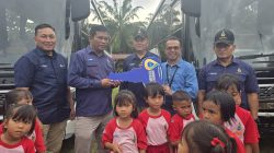 Sinergi BRI dan Agrinas Palma Nusantara Hadirkan Bus Sekolah untuk Pelajar YADIKA di Padang Lawas Utara