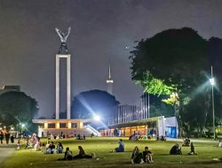 Taman Banteng Jakarta Jadi Favorit Warga Isi Libur Panjang Akhir Pekan
