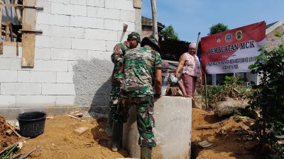 Sinergi Tanpa Batas, Satgas TMMD dan Warga Godo Percepat Pembangunan Sanitasi