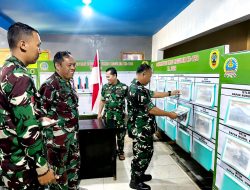 Wadan Satgas TMMD Reguler ke-128 Tinjau Posko TMMD, Pastikan Kesiapan dan Kelancaran Kegiatan
