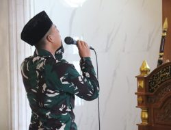 Khidmat di Balik TMMD: Prajurit Jadi Khotib dan Muazin di Masjid Desa Godo