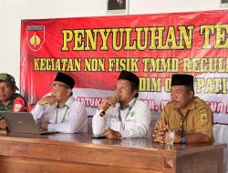 Penyuluh Kemenag Isi Penyuluhan TMMD ke-128 di Desa Godo, Tekankan Pentingnya Toleransi